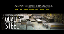 Desktop Screenshot of ohiosteelplate.com